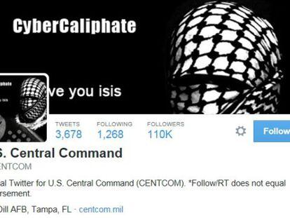 Perfil do Comando Central dos EUA após ataque de hackers ligados ao EI.