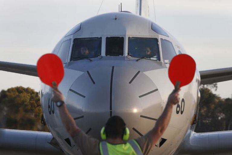 Avião enviado pelo Japão à base da Força Aérea Australiana.