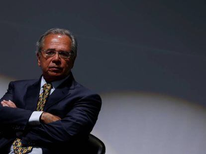 O ministro da Economia, Paulo Guedes, em Brasília.