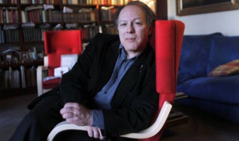 Javier Marías, em sua casa em Madri.