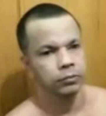 Clauvino da Silva, em uma imagem feita pelos servidores públicos da prisão depois que se descobriu seu disfarce.