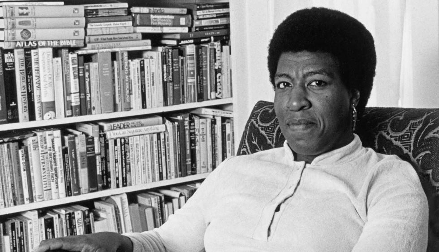 Octavia E. Butler, em uma imagem da década de 80.