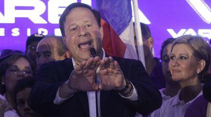 O presidente eleito do Panamá, Juan Carlos Varela.