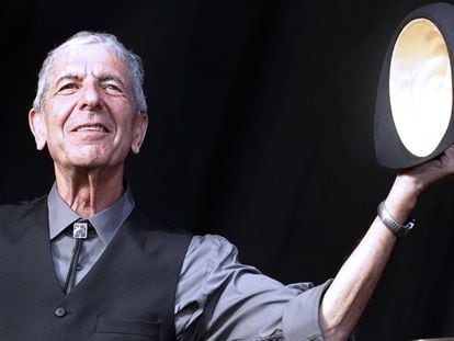 Leonard Cohen no Festival de Beincassim, em 2008.