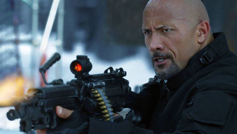 Dwayne Johnson em "The Fate of the Furious."