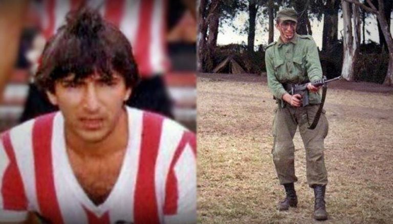 Juani: do uniforme do Estudiantes à farda de soldado.