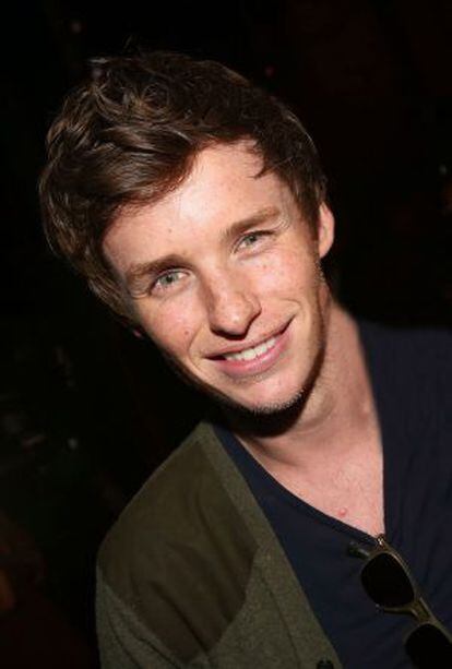 Eddie Redmayne, no último domingo.
