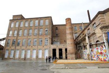 Abertura do novo Centro de Arte Contemporânea de Barcelona na reformada fábrica Fabra i Coats de Sant Andreu.