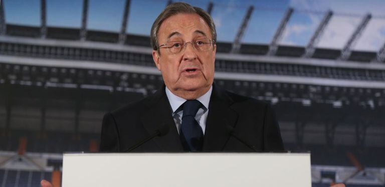 Florentino Pérez, presidente do Real Madrid.