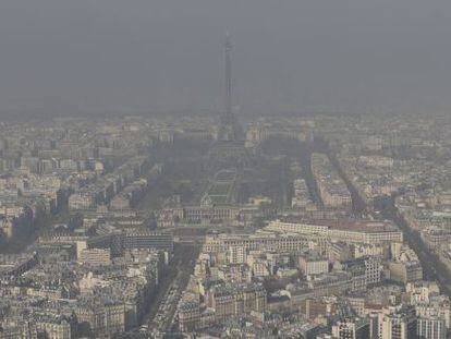 Poluição em Paris.
