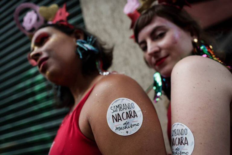 Campanha "Não é não" contra o assédio sexual é destaque no Carnaval de São Paulo