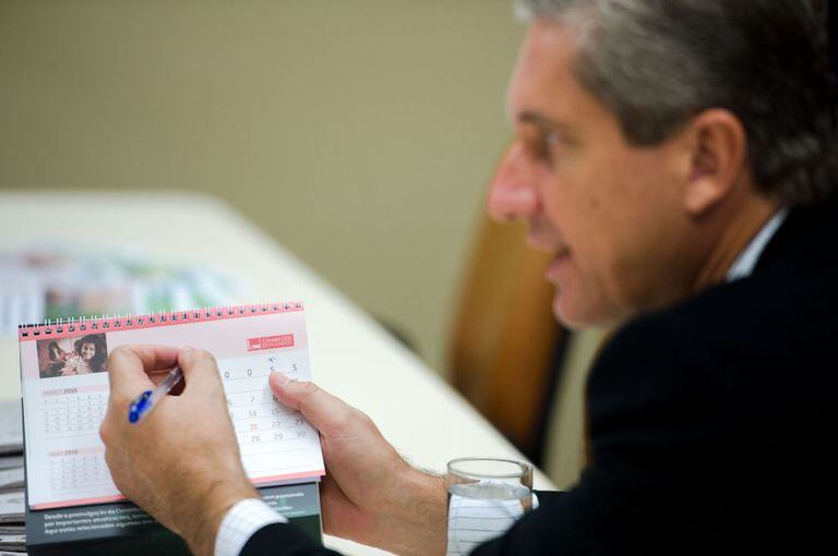 Deputado Rogério Rosso, presidente da Comissão Especial do Impeachment.