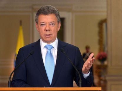 Juan Manuel Santos, atual presidente da Colômbia, confirma que vai concorrer ao segundo mandato