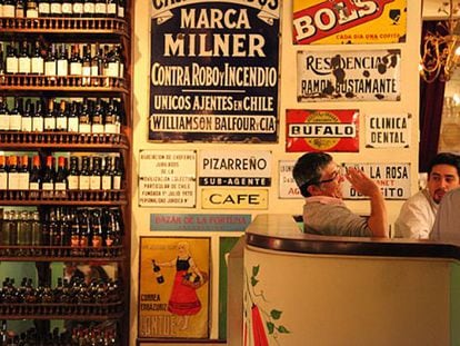 O Bar Liguria, restaurante de Marcelo Cicali, em Santiago.