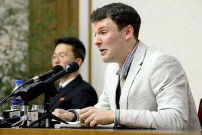 Otto Frederick Warmbier, nesta quarta-feira.