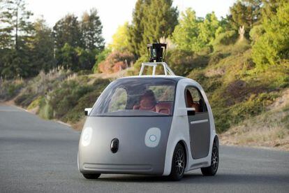 Protótipo do carro sem motorista do Google.