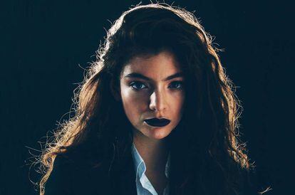 A cantora neozelandesa Lorde.