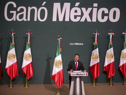 O presidente mexicano, Enrique Pe&ntilde;a Nieto.