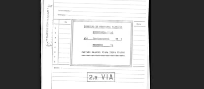 Início do documento contra Caetano Veloso.