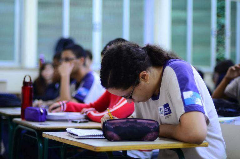 Aluna de uma escola estadual do Rio de Janeiro.