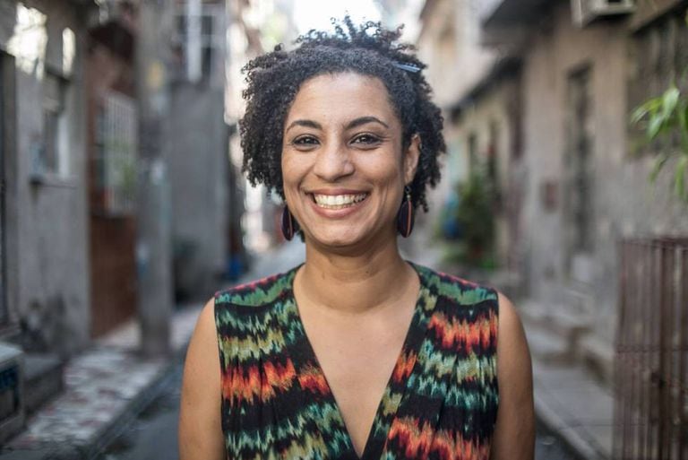 A vereadora Marielle Franco, 38 anos, em uma imagem de arquivo: ela e o motorista Anderson Pedro Gomes foram assassinados a tiros na quarta-feira, 14 de março, no centro do Rio.