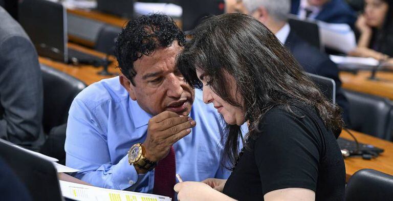 O senador Magno Malta, autor do projeto de lei que amplia condutas terroristas.