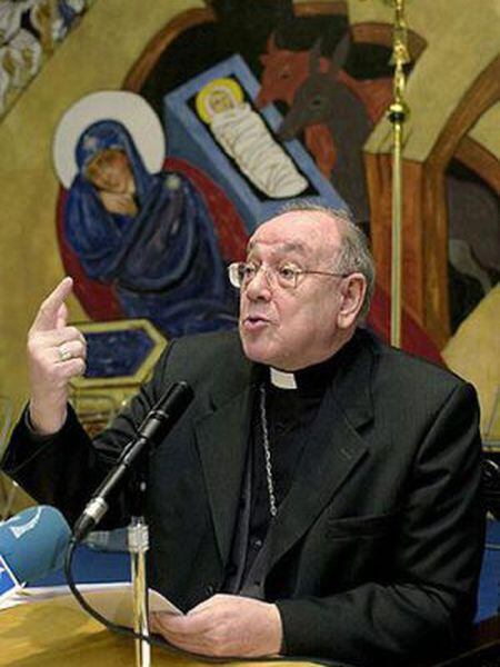 Fernando Sebastián, arcebispo emérito de Pamplona.