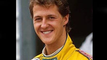 O alemão Michael Schumacher em 1991, ano de sua estreia na Fórmula 1.