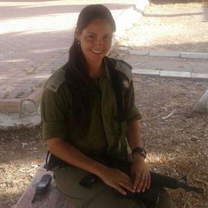 A tenente israelense Eden Ben Ami.