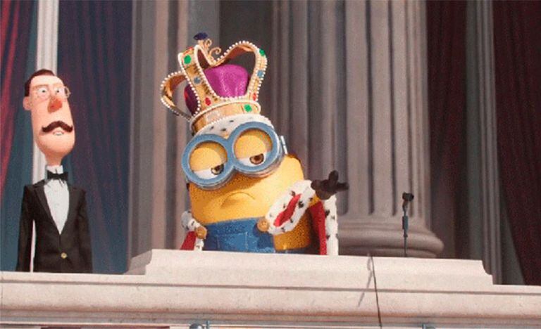 O minion que o Gmail adotou que seus usuários fizessem brincadeiras de 1º. de abril.