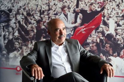 Abdessattar Ben Moussa, presidente da organização de direitos humanos ganhadora do Nobel.