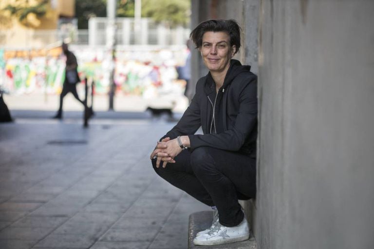 Carolin Emcke na quarta-feira em Barcelona.
