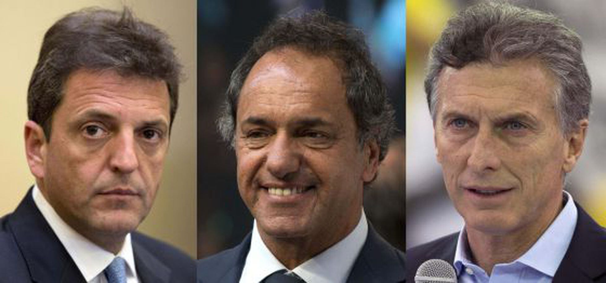 Eleições Argentina 2015 Scioli e Macri disputam votos do centro na