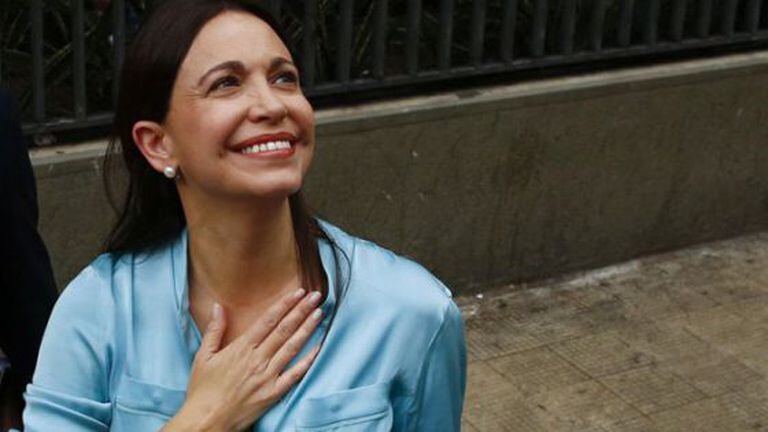María Corina Machado, em uma imagem de 2014.