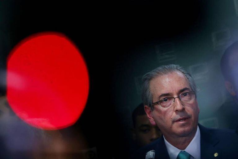 O presidente da Câmara, Eduardo Cunha.