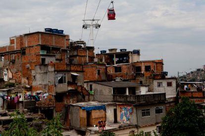 Complexo do Alemão, um grupo de favelas na zona norte do Rio.