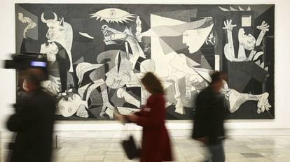 O 'Guernica' no Museu Reina Sofía, em Madri.