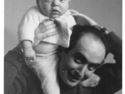 Vladimir Herzog e o filho, Ivo.