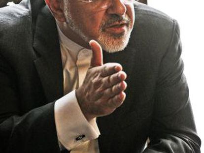 O ministro de Relações Exteriores do Irã, Mohammad Javad Zarif, nesta terça-feira, em Madri.