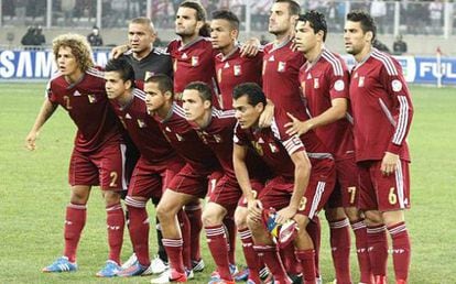 A equipe da Venezuela.