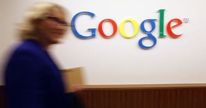 O valor das ações do Google caiu 8% ao longo do ano passado.