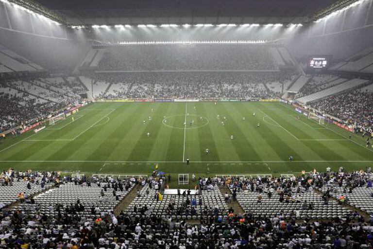 Jogo do Corinthians e Figueirense no Itaquerão.