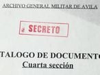 Um dos documentos do arquivo de Ávila.