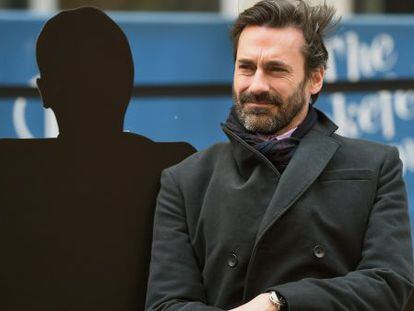 O ator Jon Hamm, na semana passada em Nova York.