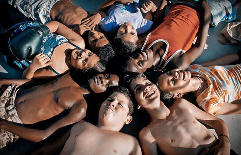 Os alunos de Carmela em 'Numa escola de Havana'.
