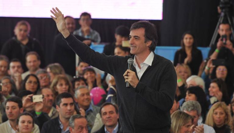 Esteban Bullrich, no lançamento da campanha da aliança Cambiemos.