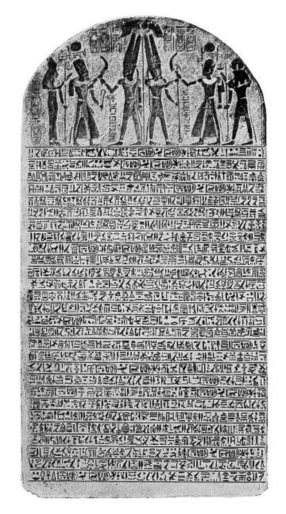 Estela do faraó Merneptah menciona uma campanha militar contra os israelitas na antiga Canaã, na época de Josué
