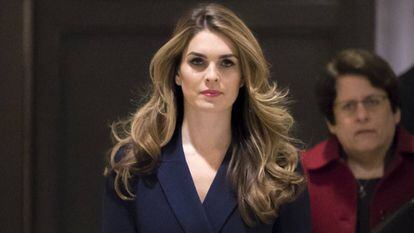 Hope Hicks, diretora de comunicação da Casa Branca