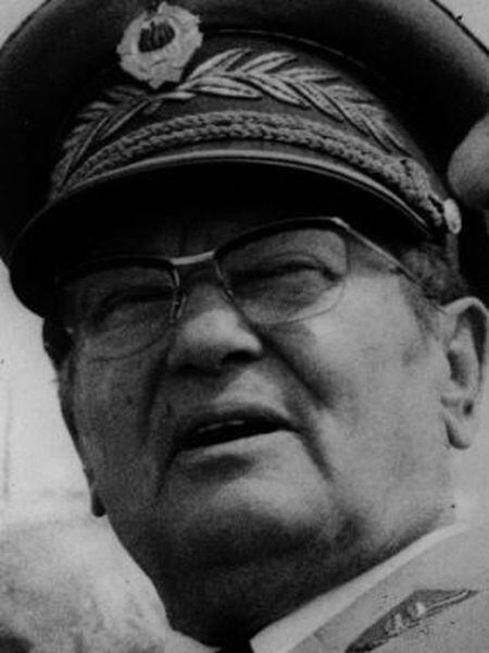 O presidente da Iugoslávia Josip Broz Tito.