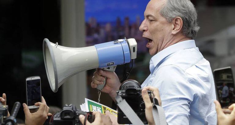 Ciro faz campanha em São Paulo.